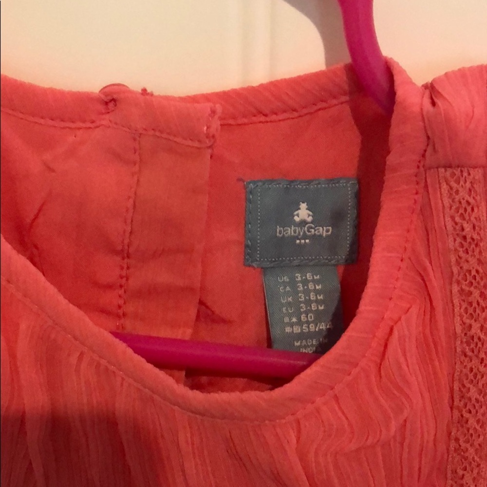 Pink Dress- Baby Gap - Picture 3 of 4